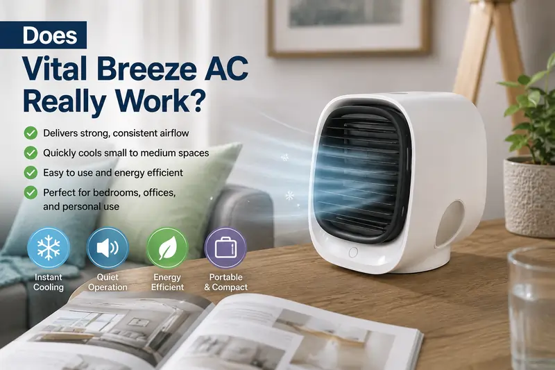Portable breeze ac