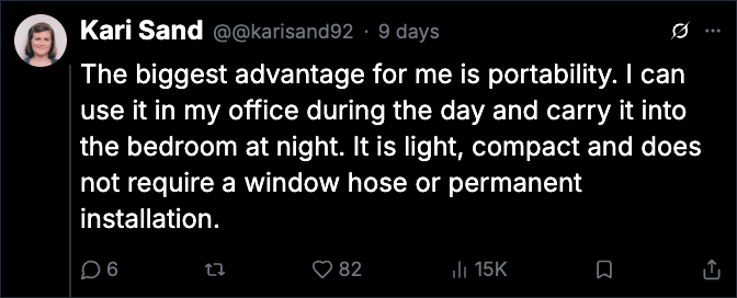 Arctic review from twitter/X