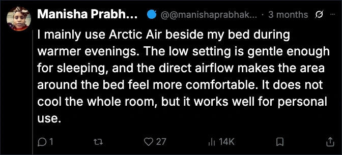 arctic review from twitter/X